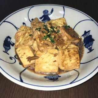 豆腐のニンニク醤油